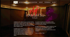 Desktop Screenshot of hangetsuyoga.com